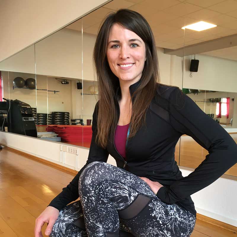 Callie Jeske Fitness Trainerin Training im Studio oder zuhause bei Ihnen